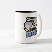 Tasse 2 Couleurs Bande de lapin (Devant droit)