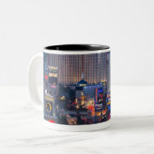 Tasse 2 Couleurs Bande de Las Vegas (Devant gauche)