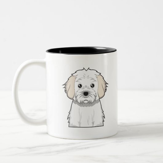 Tasse 2 Couleurs Bande dessinée de Cavachon (Gauche)