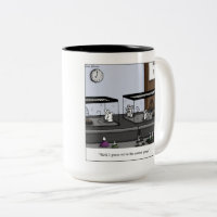 Bande dessinée de souris de laboratoire de groupe