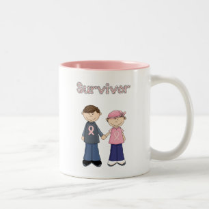 Tasse 2 Couleurs Bande dessinée de survivant