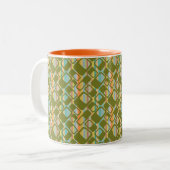 Tasse 2 Couleurs Bandes MCM (Devant gauche)