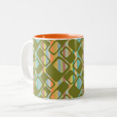 Tasse 2 Couleurs Bandes MCM (Devant gauche)