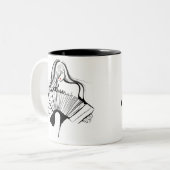 Tasse 2 Couleurs Bandoneon sensuel (Devant gauche)