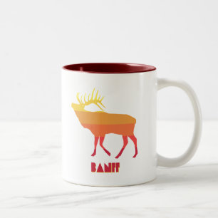 Tasse 2 Couleurs Banff Elk