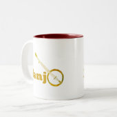 Tasse 2 Couleurs Banjo O (Devant gauche)