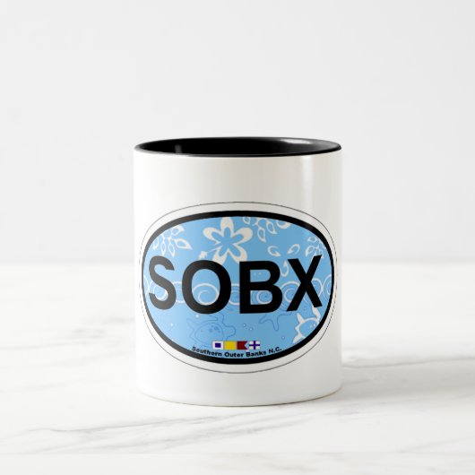 Tasse 2 Couleurs Banques externes du sud (Centre)