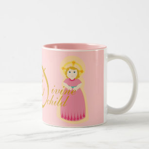 Tasse 2 Couleurs Baptême, communion, le Mug-Cost. de la
