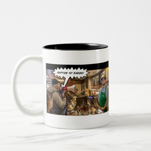 Tasse 2 Couleurs Baptiser Yo Babies (Gauche)