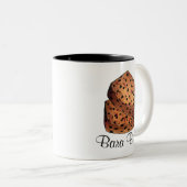 Tasse 2 Couleurs Bara Brith Wales Gallois Pain Fruit Baking (Devant droit)