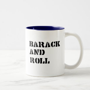 Tasse 2 Couleurs Barack et T-shirt de petit pain
