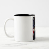 Tasse 2 Couleurs Barack Obama (Gauche)