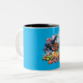 Tasse 2 Couleurs Barbecue et grill (Devant gauche)