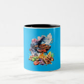 Tasse 2 Couleurs Barbecue et grill (Centre)