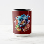 Tasse 2 Couleurs Barbecue et grill (Centre)