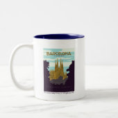 Tasse 2 Couleurs Barcelone, Espagne - Sagrada Familia (Gauche)