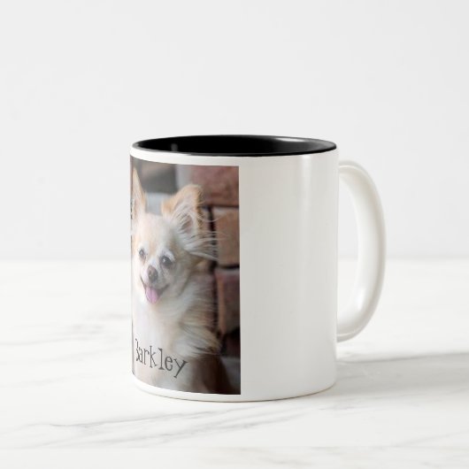 Tasse 2 Couleurs Barkley, l'Oklahoma Chihuahua (Devant droit)