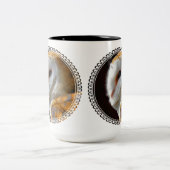 TASSE 2 COULEURS BARN OWL (Centre)