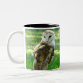 Tasse 2 Couleurs Barn Owl Nature (Gauche)