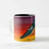 Tasse 2 Couleurs Barn Swallow (Devant gauche)
