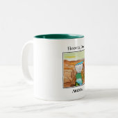 Tasse 2 Couleurs Barrage Hoover en Arizona (Devant gauche)