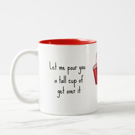 TASSE 2 COULEURS BARRAGE SARCASTIQUE (Gauche)