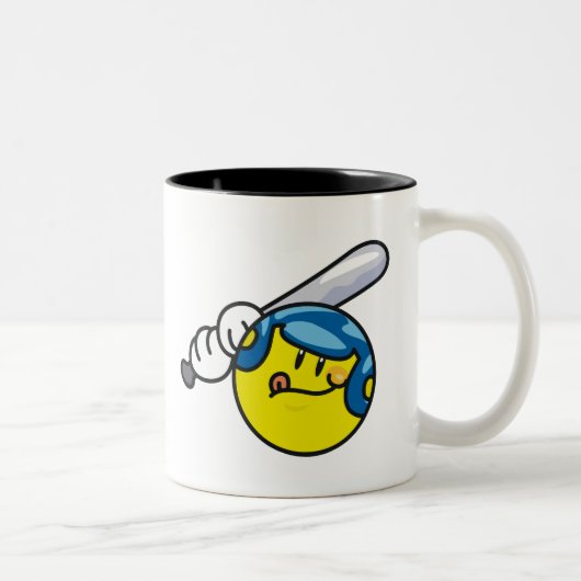 Tasse 2 Couleurs Base-ball (Droit)