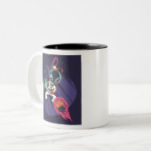 Tasse 2 Couleurs Baseball Alien (Devant gauche)