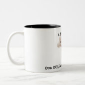 Tasse 2 Couleurs Bases de caniche (Gauche)