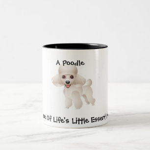 Tasse 2 Couleurs Bases de caniche