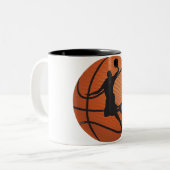 Tasse 2 Couleurs Basket (Devant gauche)
