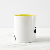 Tasse 2 Couleurs Basket-ball de ruissellement (Centre)