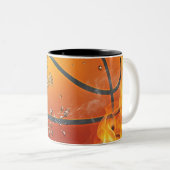 Tasse 2 Couleurs Basket flamboyant (Devant droit)