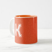 Tasse 2 Couleurs Basketball Personnalisé  (Devant gauche)