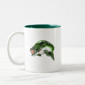 Tasse 2 Couleurs Basse à grande bouche (Gauche)