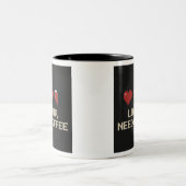 Tasse 2 Couleurs Basse consommation de café HP | Funny Pixel Gamer  (Centre)