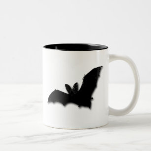 Tasse 2 Couleurs Bat noir