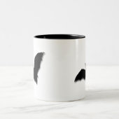 Tasse 2 Couleurs Bat noir (Centre)