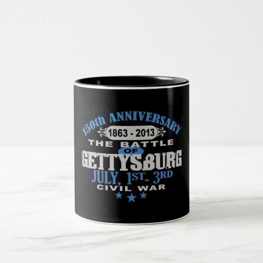 Tasse 2 Couleurs Bataille de Gettysburg 150 ans (Centre)