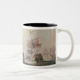 Tasse 2 Couleurs Bataille de Trafalgar, le 21 octobre 1805