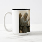 Tasse 2 Couleurs Bataille d'échecs intemporelle (Gauche)