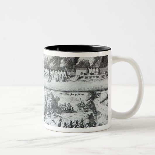 Tasse 2 Couleurs Bataille entre les Buccaneers (Droit)