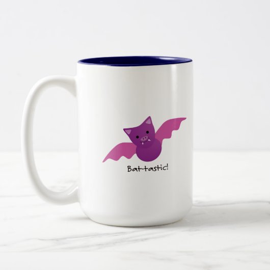 Tasse 2 Couleurs Bataille rose (Gauche)