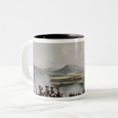 Tasse 2 Couleurs Bataille Talavera, gravé par Thomas Sutherland (Devant gauche)