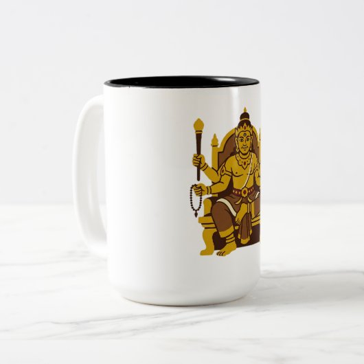 Tasse 2 Couleurs Batara Guru (Devant gauche)