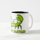 Tasse 2 Couleurs Bâtard désagréable (Devant droit)