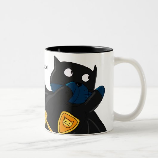 Tasse 2 Couleurs Batcat (Droit)