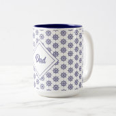 Tasse 2 Couleurs Bateau (Devant droit)