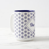 Tasse 2 Couleurs Bateau (Devant gauche)