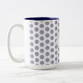 Tasse 2 Couleurs Bateau (Gauche)